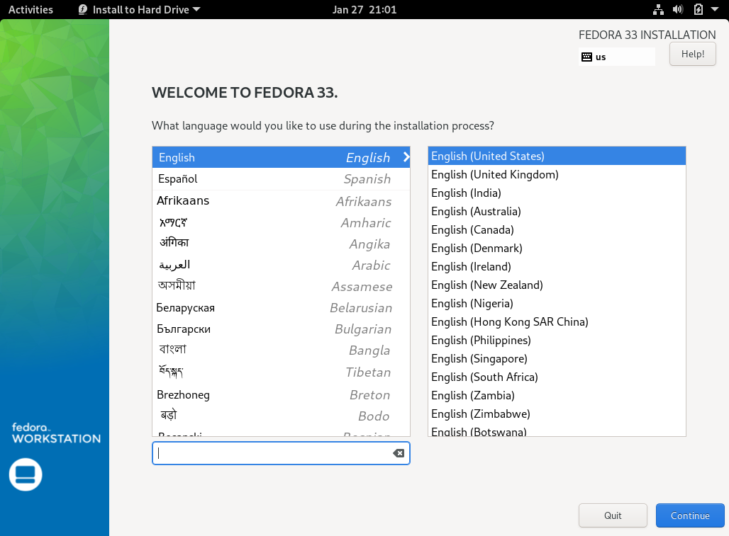How to install Fedora 33 Workstation – BuildItLinux