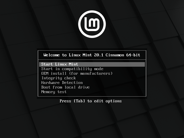 Linux mint boot loader