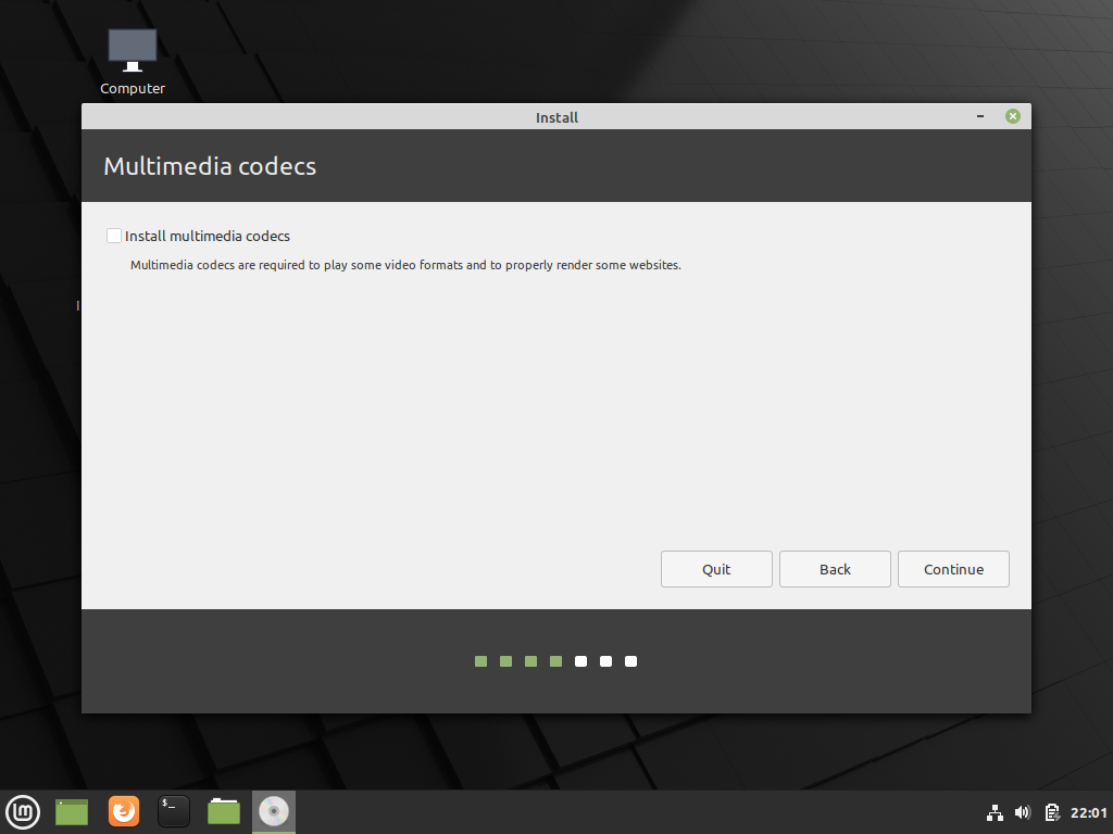 Linux mint media codecs